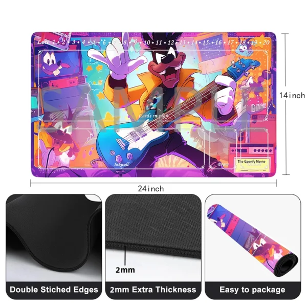 Lorcana Playmat Free Storage Bag Size 24X14IN Trading Card Game Protective Mats Scratch-Resistant Durable Mouse Pad 14 - Image 17
