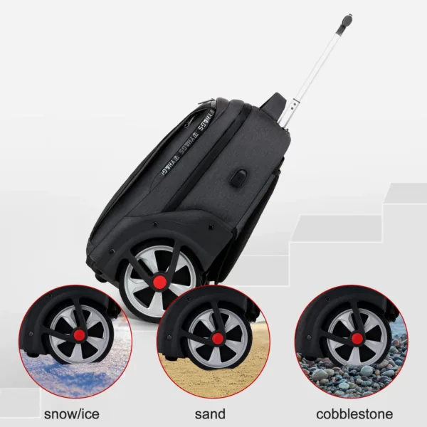 Rolling Trolley Travel Bag - Image 7