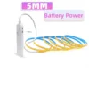 5V USB COB LED Strip Light with Human Sensor Battery Box 3mm 5mm 8mm Flexible COB Lights 320LEDs High Density Linear Lighting