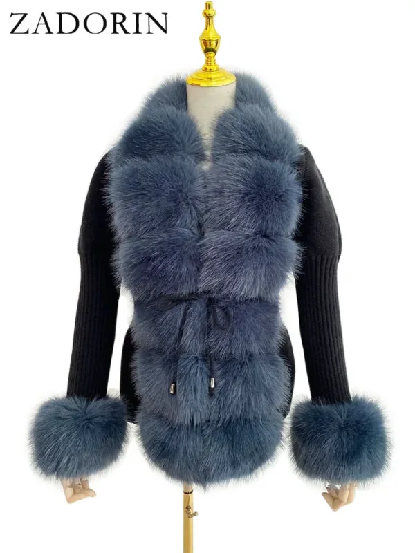 ZADORIN Women’s Faux Fur - Image 2
