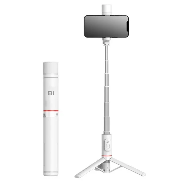 Xiaomi Selfie Stick Telescopic Rod Phone Tripod Mobile Stand Bluetooth Tripod Stand with Remote Control Ring Light Mini Tripod - Image 3
