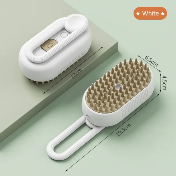 3in1 Water Dog Brush Electric Spray Pet Steam Brush Soft Silicone Hair Removal Water Brush Dog Grooming Supplies Pet Accessories - Image 14