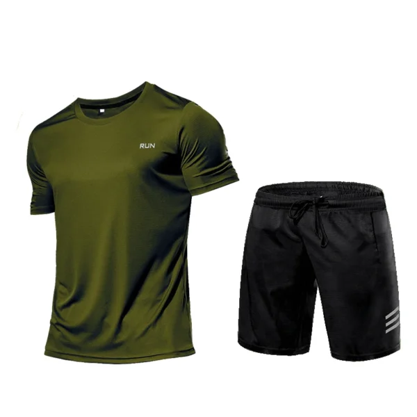 Men's Sportswear Tracksuit Gym Compression Clothing Fitness Running Set Athletic Wear T Shirts Ropa Deportiva Hombre Camisetas - Image 19