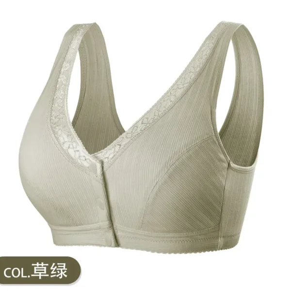 Comfortable Cotton Pregnant Women Underwear Maternity Nursing Bra Breastfeeding Bra Front-Close Bralette Intimate Clothes Plus - Image 14