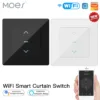 MOES WiFi Smart Curtain Switch Touch Design for Motorized Curtains and Roller Blinds work with Alexa Google and Smart Life App - Image 14