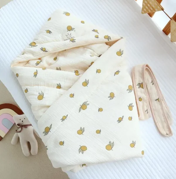Newborn Baby Blanket Envelope Swaddle Wrap Baby Receiving Blankets Boy Girl Cotton Soft Infant Sleep Sack Crib Stroller Blanket - Image 7