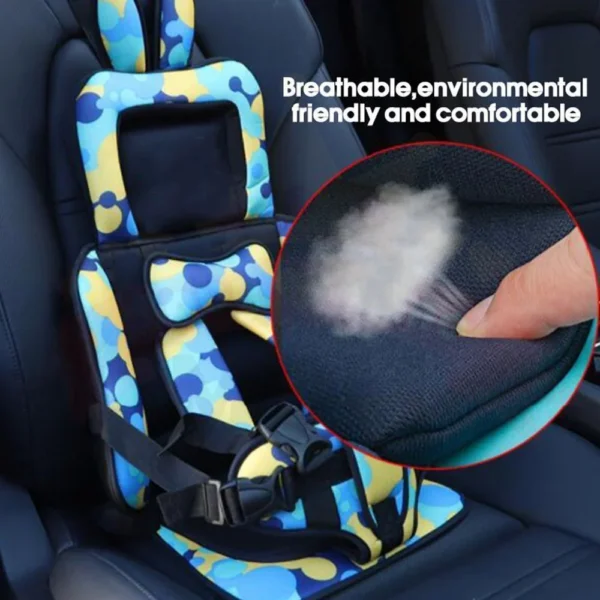 New Baby Safety Seat for 0-12 Years Old Kids Universal Car Mattress Pad Portable Shopping Cart Mat Child Seat Car Child Cushion - Image 4