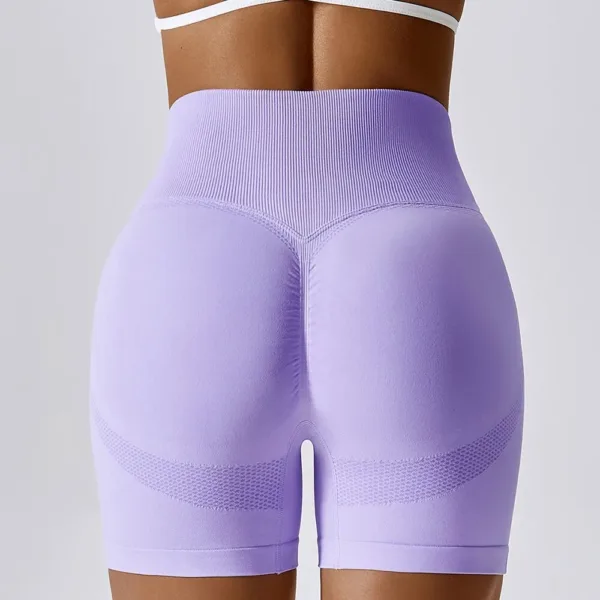 Women Shorts Seamless Sports Shorts For Women Cycling Jogging Fitness High Waist Push Up Gym Shorts Leggings Women Yoga Clothing - Image 2