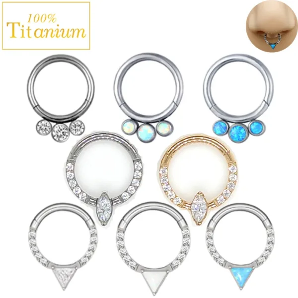 Titanium Septum Nose Rings - Image 15