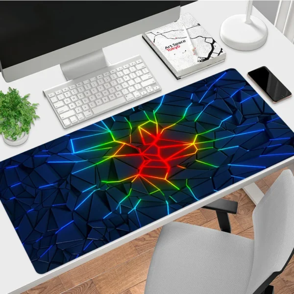 Computer Mouse Pad Gaming Accessories Large Mause Pad Sense of Science and Technology Printing Deskmat Keyboard Pad Mausepad - Image 3