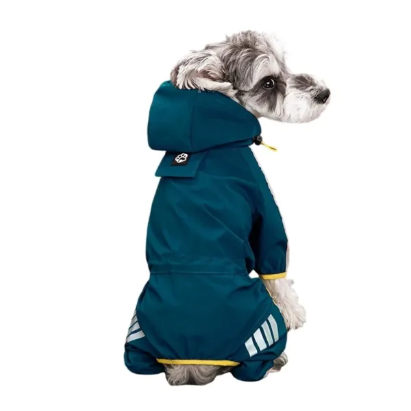 Dog Raincoat Reflective Waterproof Pet Clothes for Chihuahua Maltese Rain Coat Small Medium Dogs Jumpsuit Raincoat Dogs Overalls - Image 8