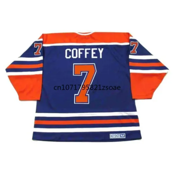 Wayne Gretzky Jersey Canada Edmonton Retro Ice Hockey Jerseys 17 Jari Kurri Jersey 7 Paul Coffey Jersey All Stitched Us M-3XL - Image 3