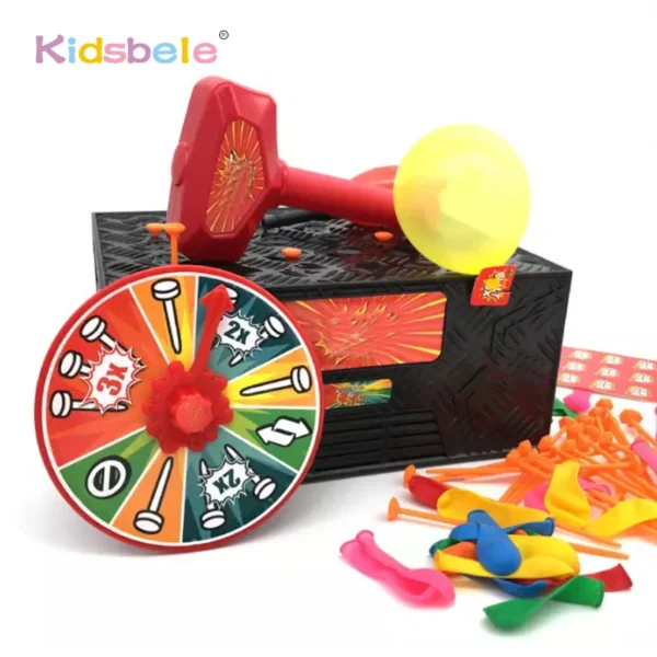 Wack a Balloon Game Blast Box Balloon Game Desktop Board Games for Family Party - Image 3