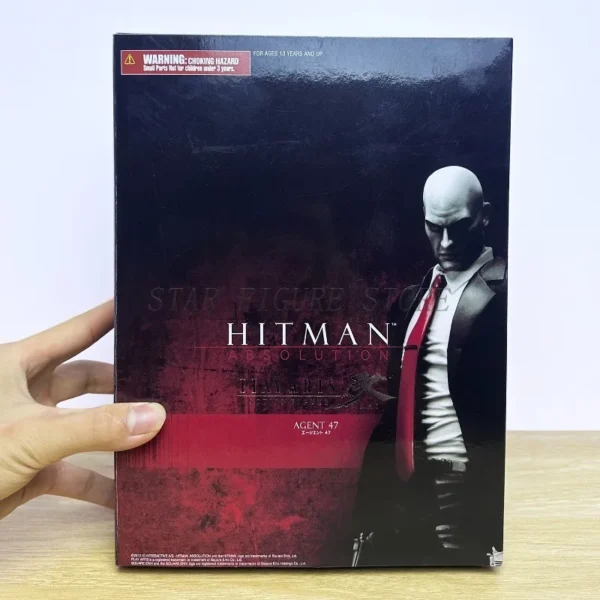 Play Arts Hitman Codename 47 Action Figure PA Agent 47 Figurine PVC Model Doll 23cm Joints Movable Classic Collection Toys Gifts - Image 4