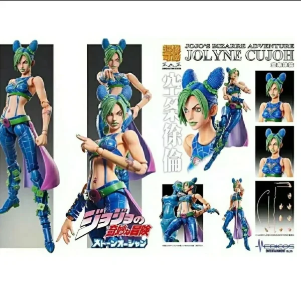 Super action statue 17cm Action Figure jojo bizarre adventure Kujo Jotaro Dio Brando Diavolo Bruno Bucciarati Leone Jolyne Cujoh - Image 15