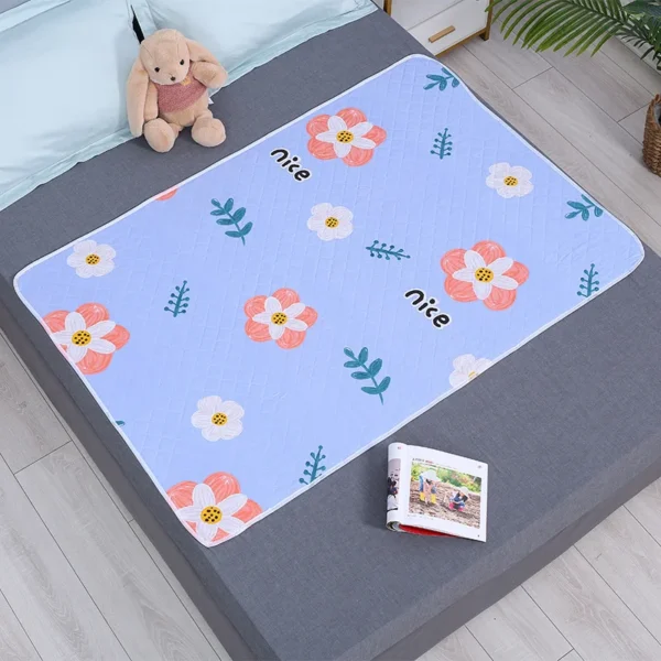Washable Mattress Urine Mat for Baby Toddler Cartoon Bed Nappy Diaper Breathable Adult Elder Incontinence Bed Pad Changing Sheet - Image 13