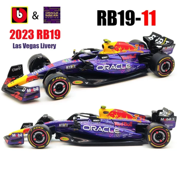 Bburago 1:43 2024 F1 Mclaren Mcl38 Monaco Grand Prix F1 Alloy Miniature Diecast Model #4 #81 Lando Norris ﻿F1 Car Toys Gift - Image 3