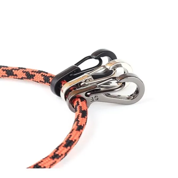 10 Pcs Equipment Survival Carabiner Snap Mini Spring Clip Camping Hiking Hook Backpack Tactical Buckle Clip - Image 3