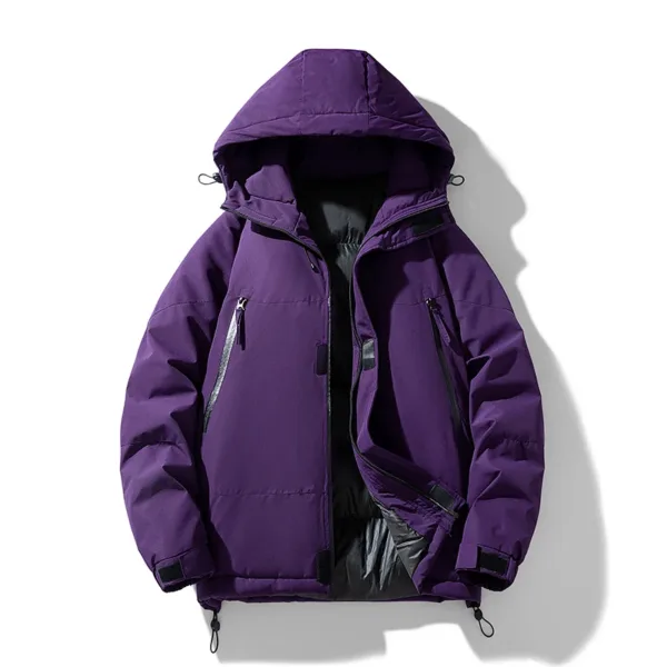 Men Winter New Outdoor Warm Parkas Jacket Coat Men's Autumn Outwear Casual Waterproof Thick Fleece Parkas Jackets Male LZLLTT - Image 8