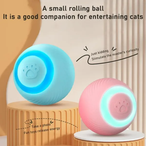 Smart Dog Toy Ball Electronic Interactive Pet Toy Moving Ball USB Automatic Moving Bouncing for Puppy Birthday Gift Cat Pro Z2Q7 - Image 3