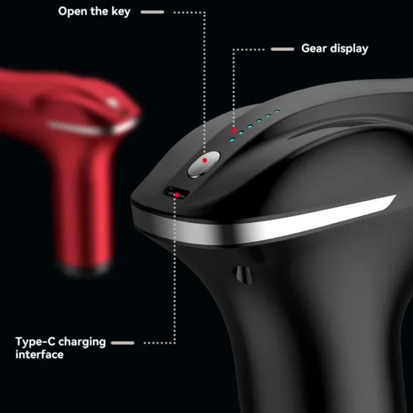 Xiaomi Fascia Massge Gun Vibration Deep Tissue Muscle Relaxation Massager Portable Fitness Device For Body Neck Arm 2024 ﻿ ﻿ ﻿ ﻿ - Image 9
