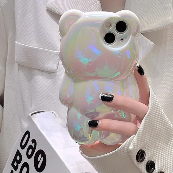 3D Aurora Cartoon Bear Case - Image 9