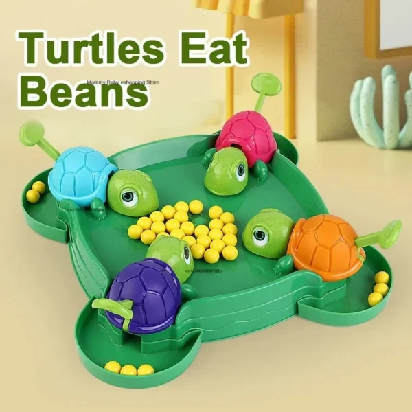 Hungry Turtle Board Games Turtle Snatching Bean Ball Table Game Kids Educational Toys Family Party Games Children Birthday Gifts - Image 4