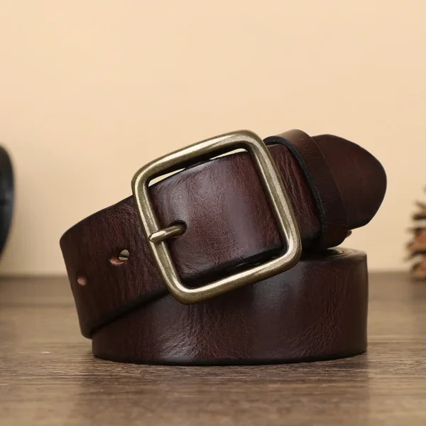 Elegant Genuine Leather Belt - Image 2