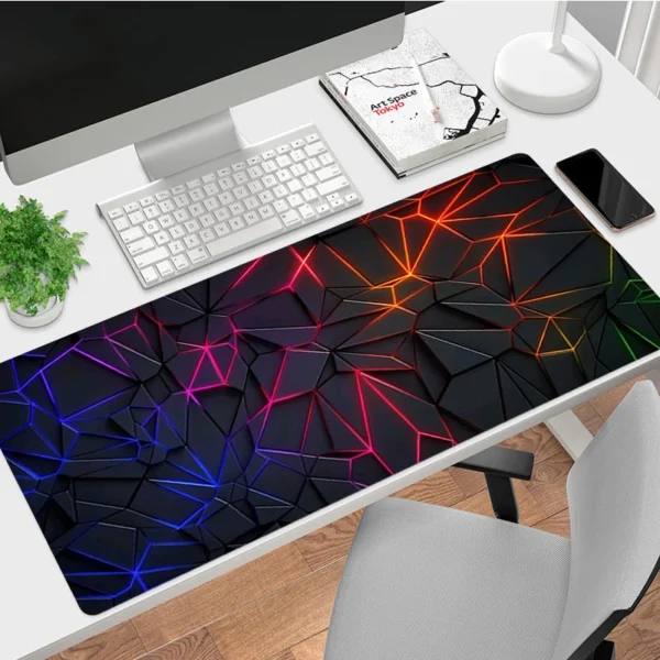 Computer Mouse Pad Gaming Accessories Large Mause Pad Sense of Science and Technology Printing Deskmat Keyboard Pad Mausepad - Image 10