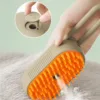 3in1 Water Dog Brush Electric Spray Pet Steam Brush Soft Silicone Hair Removal Water Brush Dog Grooming Supplies Pet Accessories - Image 3