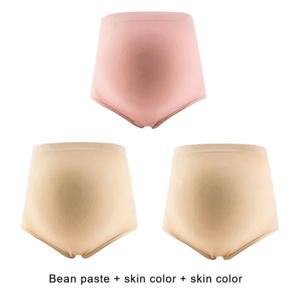 3PCS/set females Maternity Panties Women's High Waist Full Belly support Panties Comfortable Breathable Pregnancy Panties L-XL - Image 9