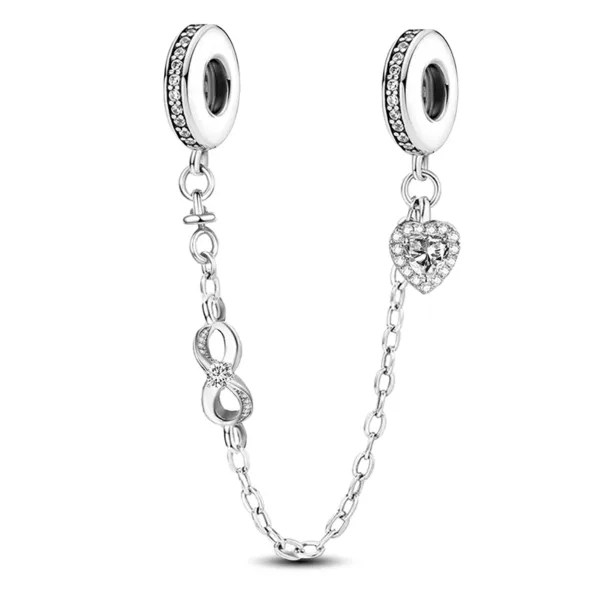 Pandora Sterling Flower Bracelet - Image 7