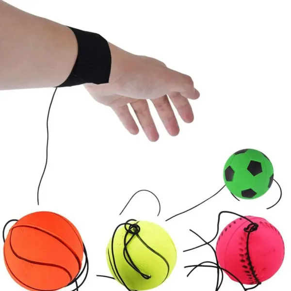 Wrist Strength Training Ball Training Wrist Swing Ball Wrist Movement Elasticity Relief Wrist Elasticity Ball Outdoor - Image 2