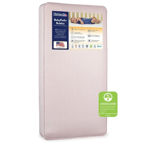 2023 New Premium Hypoallergenic Waterproof Baby Crib Mattress - Image 4