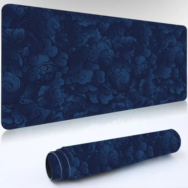 Japan Clouds Mousepad Kawaii Black Deskmat Offices Carpet Large Gaming Mousepad Laptop Computer Rubber Mouse Pad Accessories - Image 6