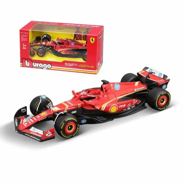Bburago 1:43 2024 F1 Mclaren Mcl38 Monaco Grand Prix F1 Alloy Miniature Diecast Model #4 #81 Lando Norris ﻿F1 Car Toys Gift - Image 8