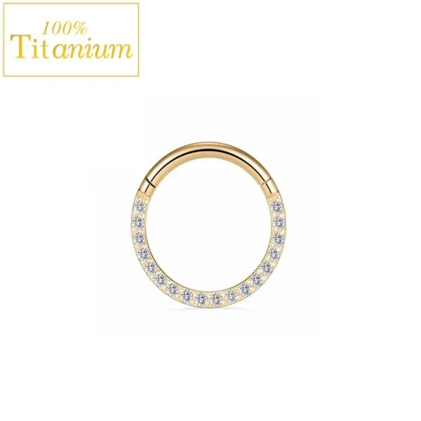 Titanium Septum Nose Rings - Image 8