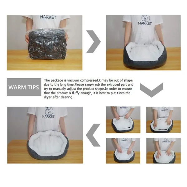 Cozy Pet Sofa Bed - Image 4
