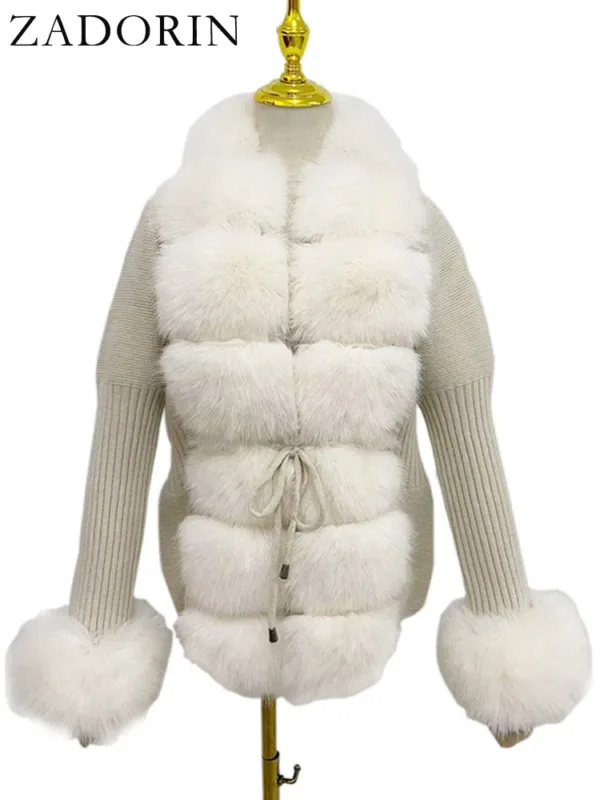 ZADORIN Women’s Faux Fur - Image 3