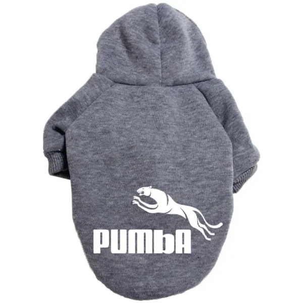 Dog clothes Pet clothes Popular fashion Hoodie Large, medium and small pet clothes Casual warm dog clothes - Image 9