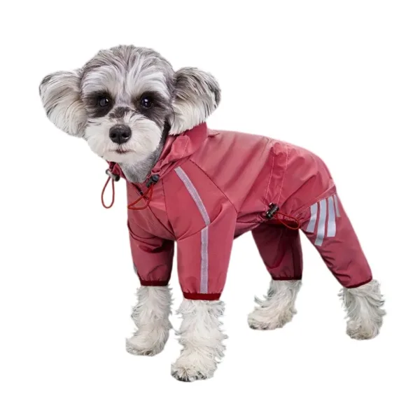 Dog Raincoat Reflective Waterproof Pet Clothes for Chihuahua Maltese Rain Coat Small Medium Dogs Jumpsuit Raincoat Dogs Overalls - Image 12