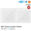 MOES WiFi Smart Curtain Switch Touch Design for Motorized Curtains and Roller Blinds work with Alexa Google and Smart Life App - Image 11