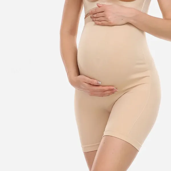 Stylish and Practical High-Waist Maternity Underwear for Pregnant Women in Late Trimester with Extra Belly Support Intimates - Image 8
