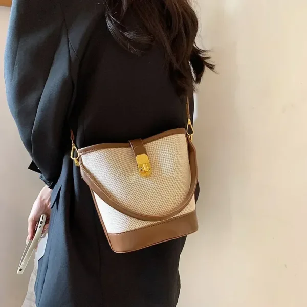 Canvas Shoulder Bag - Image 2