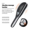 Electric Spray Massage Comb Blue Red Light Therapy Vibration Hair Massage Scalp Brush Negative Ion Spray Hair Growth Massager
