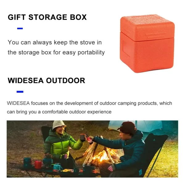 Camping Tourist Burner Big Power Gas Stove Cookware Portable Furnace Picnic Barbecue Tourism Supplies Outdoor Recreation - Image 7