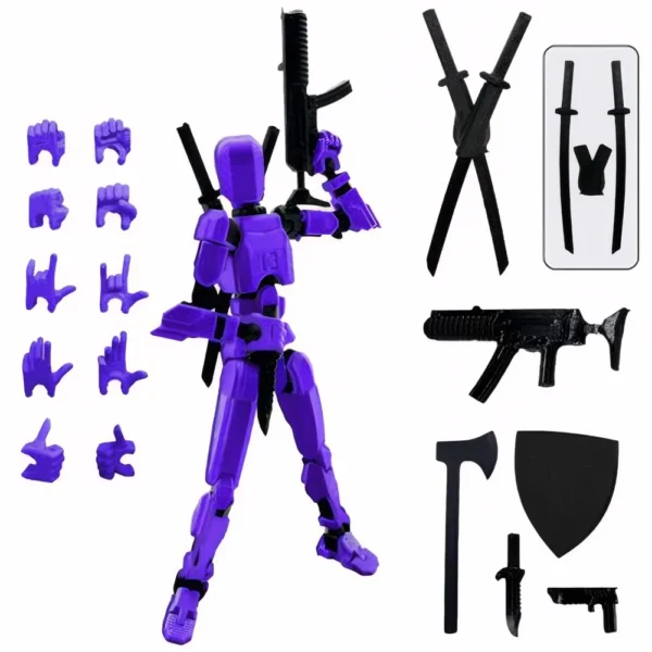 13 Action Figure Titan Multi-articular Robot Toys Dummy 3D Printed Movable Shapeshift Robot Action Anime Figure For Boy Gifts - Image 19