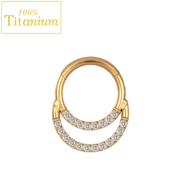 Titanium Septum Nose Rings - Image 6