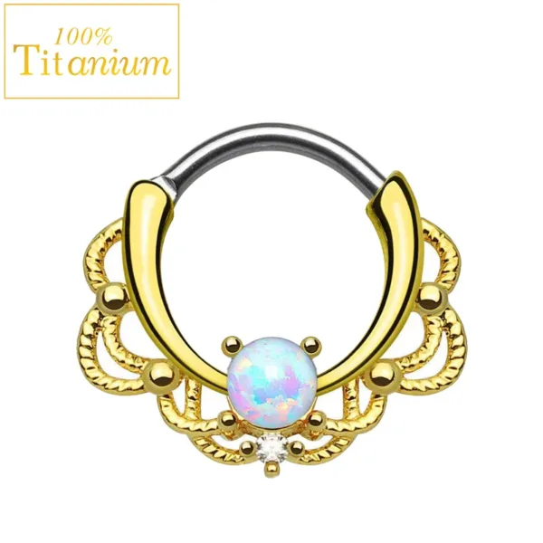 Titanium Septum Nose Rings - Image 7