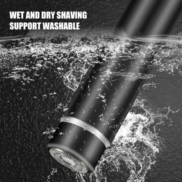 Electric Shaver Mini Portable USB Rechargeable Shaver Waterproof Durable Beard Shaver Beard Trimmer for Men Shaving Machine - Image 8